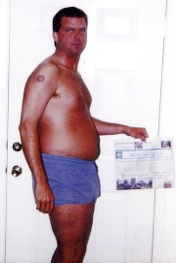 Santa Fe weight loss user before picture