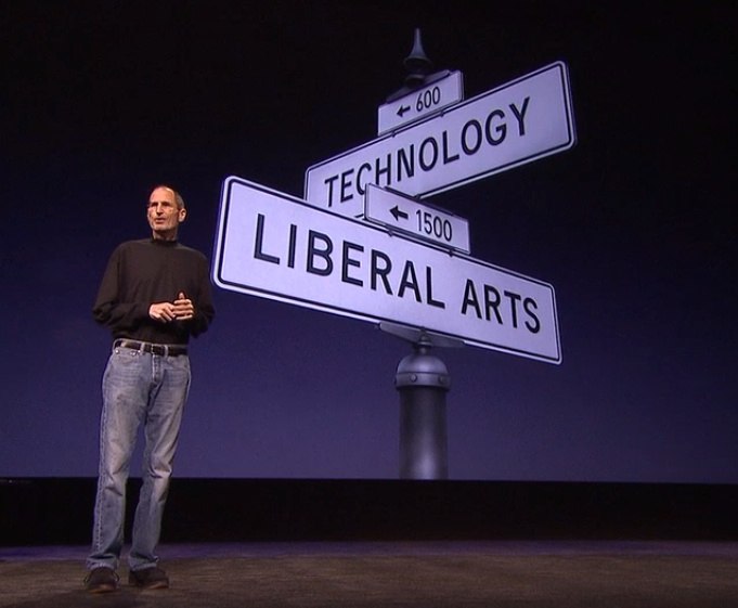 Steve Jobs liberal arts important photo