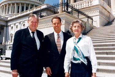 Jeff Nailen with Sen. and Mrs. Heflin