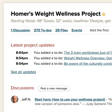 Weight Wellness Project for weight loss coaching Santa Fe, New Mexico